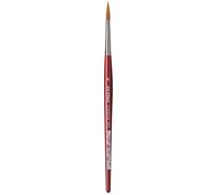Da Vinci 5580 Series Water Colour Brush, 6, Wood, Red, Size 6
