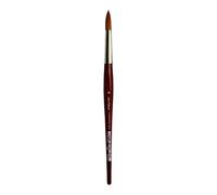 Da Vinci 5580 Series Water Colour Brush, Synthetic Fiber, Red, 24.5 x 0.82 x 30 cm