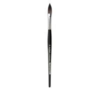 DA VINCI 898 Series Wash Brush, Synthetic Fiber, Black, 23.3 x 1.2 x 30 cm