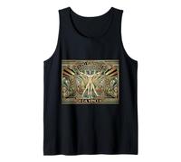 Da Vinci Art Print Tank Top