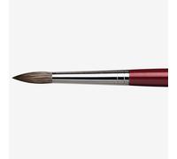 Da Vinci : Black Sable : Oil Brush : Series 1640 : Round : Size 18