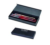 da Vinci Brushes Watercolor Brush Set, Black, Quill Size 2, Slant Size 10, Oval Size 12