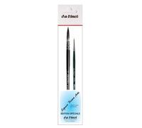 da Vinci casaneo Series 498 French Watercolour Brush No. 0 + Da Vinci Series 1570 Mini Made in Germany