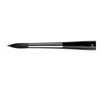 Da Vinci 5598 Series Water Colour Brush, Synthetic Fiber, Black, 23.7 x 0.65 x 30 cm