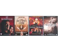 DA VINCI CODE 1-4 COLLECTION / 1. THE DA VINCI CODE / 2. BEYOND THE DA VINCI CODE / 3. ANGELS & DEMONS / 4. THE SECRETS OF ANGELS & DEMONS & MASONS = ULTIMATE 4x DVD SET