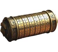 Da Vinci Code Mini Cryptex Lock Anniversary Valentine's Day Romantic Birthday Gifts (Bronze)