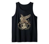 Da Vinci Man Portrait Tank Top