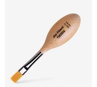 Da Vinci : Manolino : Ergonomic Wooden Handle : Flat : Size 10