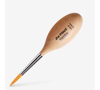 Da Vinci : Manolino : Ergonomic Wooden Handle : Round : Size 8