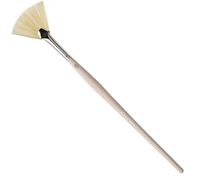 da Vinci MASK FAN BRUSH for face mask / natural hair / size 3 / handmade in germany
