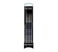 Da Vinci : Micro Maestro : Kolinsky Red Sable Brush : Series 100 : Set of 4