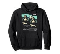 Da Vinci Mona Lisa Multi Graphic Modern Art PAPL14754 Pullover Hoodie