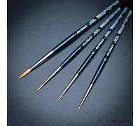 da Vinci NOVA Brush Set - Series 5354 | 4 Synthetic Brushes for Acrylic & Oil