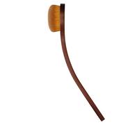 da Vinci Powder Brush - Blusher Brush - Highlighter Brush - Contour Brush / Vegan / Synthetic Fibre / Size 13 / Brown