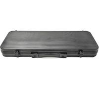 DA VINCI Professional Poker Chip Case, Black Polycarbonate Shell Hard Case with Aluminum Frame, and Strong EVA Rubber Interior Chip Tray (500 Chip Capacity)