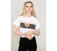 Da Vinci Smile Mona White - T-Shirt - white - S - 100% Cotton S