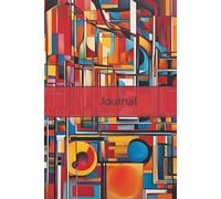 Da Vinci Style Red Dotted Bullet Journal for 2025 - A Beautiful Hardcover Journal with 200 Pages, 90g Thick Paper, Cream Colored, Format 6x9, with ... and Creative Templates for Daily Productivity