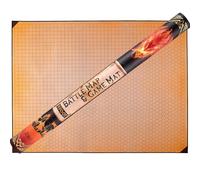 da Vinci's Room Boss Key 2-in-1 DnD Battle Map and 4 Foot Rubber Game Mat 48x36 inches with Dry Erase Square or Hex Grid - DnD Battle Mat, D&D Map for D&D, Board Games, TTRPGs and other Tabletop Games