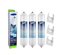 DA29-10105J Refrigerator Water Filter Replacement, Built-in Water Filter, Compatible for Samsung AquaPure Plus HAFEX EXP Models(3PCS)