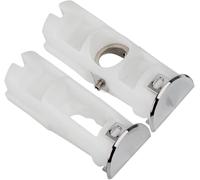DA61-07540A Upgraded Version for Samsung Refrigerator Freezer Handle Support Samsung Freezer Door Handle Replacement Kit PS4145181 AP5578979 3160453 DA67-02787A 6009-001526 A-Counter White