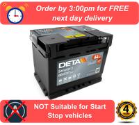 DA640 DETA Senator3 Car Battery (027) 4 Years Warranty