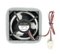DA81-06013A DA31-00287A Refrigerator Evaporator Fan Motor Compatible with Samsung Refrigerator RF28HDEDBSR/AA RF28HFEDTSR/AA RF28HMEDBBC RF26HFENDSL RF24FSEDBSR/AA U92C12MS1B3-52 0.16A Fridge Fan