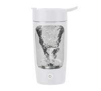 daasigwaa Electric Shaker Bottle, Blender Bottles For Protein Mixes, | Tritan | BPA Free| Portable Mixer Cup, Rechargeable Shake Cups And Meal Replacement Shakes, 22 oz(White)