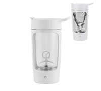 DaaSiGwaa Rechargeable Self Stirring cup - 22oz Electric Shaker Bottle,BPA Free,Made with Tritan,For Protein, Powerful Battery Blender Bottles, Auto Mixing mug for Coffee/Hot Chocolate(White)