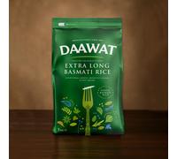 Daawat Extra Long Basmati Rice - 5kg | Premium Aged Rice for Fluffy, Aromatic & Non-Sticky Grains | Ideal for Biryani & Everyday Cooking