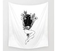 Daawqee Pure Morning Wall Tapestry Hanging Tapestries Wall Art for Living Room Bedroom Dorm Decor 80X60 inches