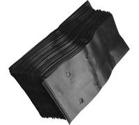 Daaxing 100pcs Plastic Nursery Bags For Growing Fruits Vegetables Plant Flowers, Thicken Plant Grow Bags With Breathable Holes (17x30cm)