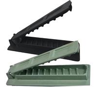 Daaxing 2/3 Pack Kabob Maker for Skewers and Sticks,Plastic Kebab Press Mould,Kabab Maker Machine,Manual Kebab Making Tool (2PCS Black+Green)