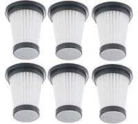 Daaxing 2 Pcs HEPA Filters For Genius Invictus One 1.0 X7 Handheld Vacuum Cleaner Replacement Accessories - Washable & Reusable Filters (6PCS)