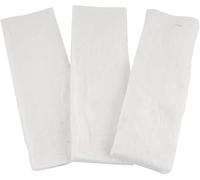 Daaxing 3 Pack Ceramic Wool Sponge For Tabletop Fire Stove Sponges For Tabletop Fire For Bioethanol Fuel Ventless Fireplaces (30 * 10 * 1.5CM)