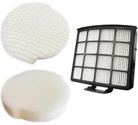Daaxing 3PCS HEPA Filter Foam & Felt Filters For Shark AZ912 AZ912UK AZ913 AZ913UKT NZ850 NZ850UK NZ860 NZ860UKT Upright Vacuums Replacement Parts,1 HEPA Filter, 1 Foam & Felt Filters