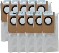 Daaxing 4/10 Pack Dust Bags Fits for Eufy-Omni S1 Pro Robot Vacuum Cleaner Replacement Parts, Vacuum Cleaner Dust Bags,Vacuum Bags (10PCS)