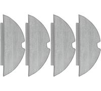 Daaxing 4PCS Microfiber Mop Pads For RoboVac L35 Hybrid/L35 Hybrid+/LR30 Hybrid+ Vacuum Cleaner Replacement Accessories, Washable Reusable Mop Pads