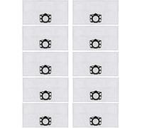 Daaxing 5/10 Pack Fleece Filter Bags For Karcher Kfi357 Ka40 Wd2 Plus Wd3 Wd3s Se4001 Se4002 Robot Vacuum Replace Accessories (10PCS)