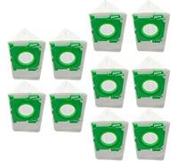 Daaxing 6/10Pack Microfibre Fleece Dust Bags Fits For SEBO K1 K3 Ultra Cylinder Vacuum Cleaner Replacement Parts, Vacuum Cleaner Dust Bags,Vacuum Bags (10PCS)