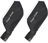 Daaxing Dust Collection Bags Fit for DUB185 DUB186 Rechargeable Leaf Blower, for Quick and Easy Leaf Clean Up,Replace 123241-2 (2PCS)