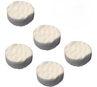 Daaxing Fireplace Ceramic Wool Sponge, Round Ceramic Sponge For Bio Ethanol Stove/Bio Ethanol Burner 8.6 X 1.2cm (5PCS)