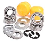 Daaxing Front Wheel Bushing to Bearing Conversion Kit Fits for John*Deere L100 L105 L110 L120 LA100 LA125 LA130 LA165 GX21931 M123811 GY20563 M14338 AM127304 Lawn Mower Tractors