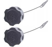 Daaxing Fuel Tank Caps (2Pcs),Brushcutter Petrol Cap Oil Cap Grass Trimmer Fuel Tank Cap For Fuxtec Güde Rotfuchs Zipper Strimmer