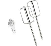 Daaxing Handheld Whisk Accessories,Stainless Steel Beater Mixer Accessories,Kitchen Hand Mixer Beater Replacement For KENWOOD (Four sticks*2)