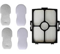 Daaxing HEPA Filter Foam Filters Felt Pre-Motor Filters Kit For Shark Stratos UltraLight DuoClean PowerFins Corded Stick Vacuum HZ3000 HZ3002 Replacement Parts (A)