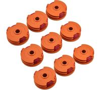 Daaxing Strimmer Spool & Line for McGregor MET6032 MET4530 MET3525 for Worx WG1 WG104E Trimmer Accessories Bobbins Replacement (9pcs)