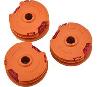 Daaxing Strimmer Spool & Line for McGregor MET6032 MET4530 MET3525 for Worx WG1 WG104E Trimmer Accessories Bobbins Replacement (3pcs)