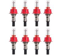 Daaxing Underfloor Heating Manifold Flow Meter,Visual Flow Monitoring Regulator For Underfloor Heating Systems,Regulator Optimizing Heat Distribution Underfloor Heating Manifold Flow Meter (1/2,8PCS)