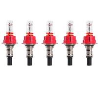 Daaxing Underfloor Heating Manifold Flow Meter,Visual Flow Monitoring Regulator For Underfloor Heating Systems,Regulator Optimizing Heat Distribution Underfloor Heating Manifold Flow Meter (3/8,5PCS)