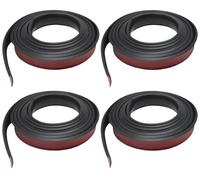 Daaxing Universal Rubber Car Wheel Arch Protection Anti Collision Strips Moldings Mudguard Trim，Car Wheel Arch Trim，Accessories Easy to use (4PCS)
